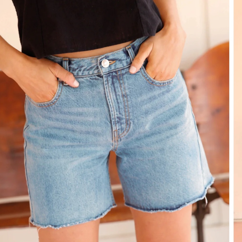 Able Relaxed Denim Short